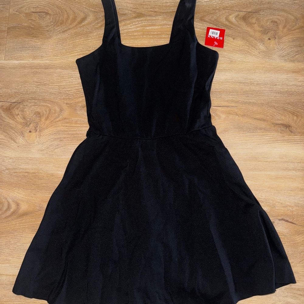 SPANX Sleek Black Skort Dress XS